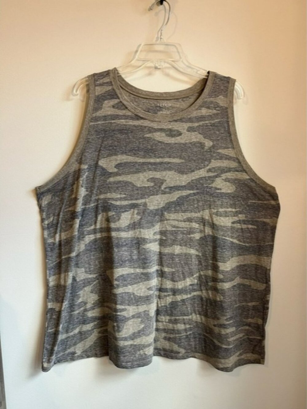 TORRID Neutral Camouflage Tank Top